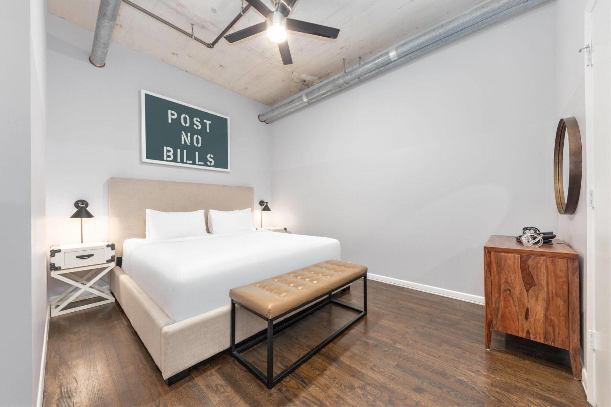 Studio Apartment with One King Bed